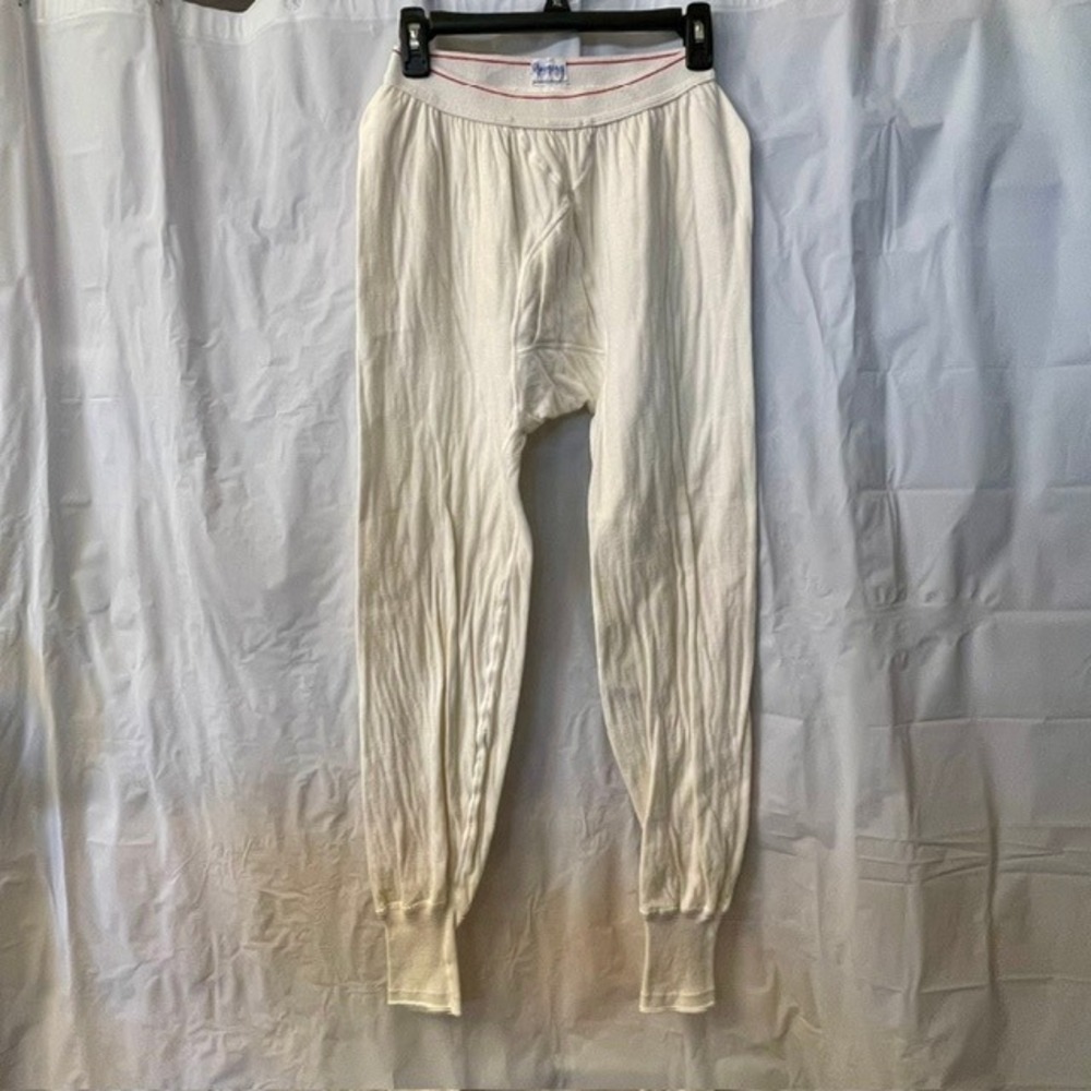 Vtg 60s Duofold Two Layer 701 Thermal Long Johns Sz 42 Wool Blend Mohawk NY USA